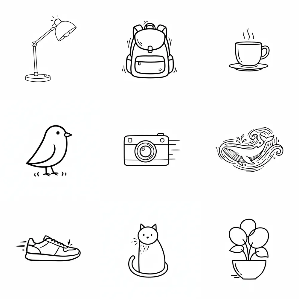 Simple Modern Doodles