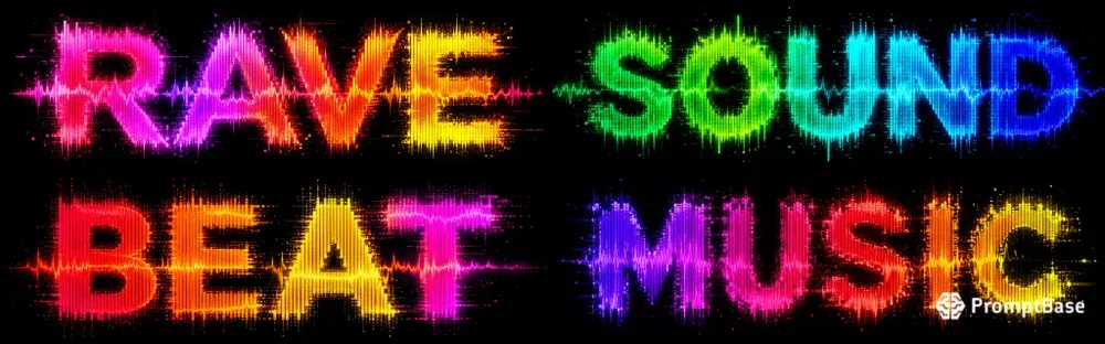 Neon Music Typography Packs