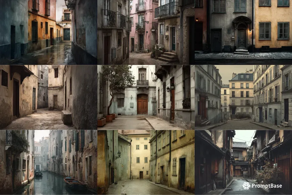 Moody Fine Art Urban Scenes