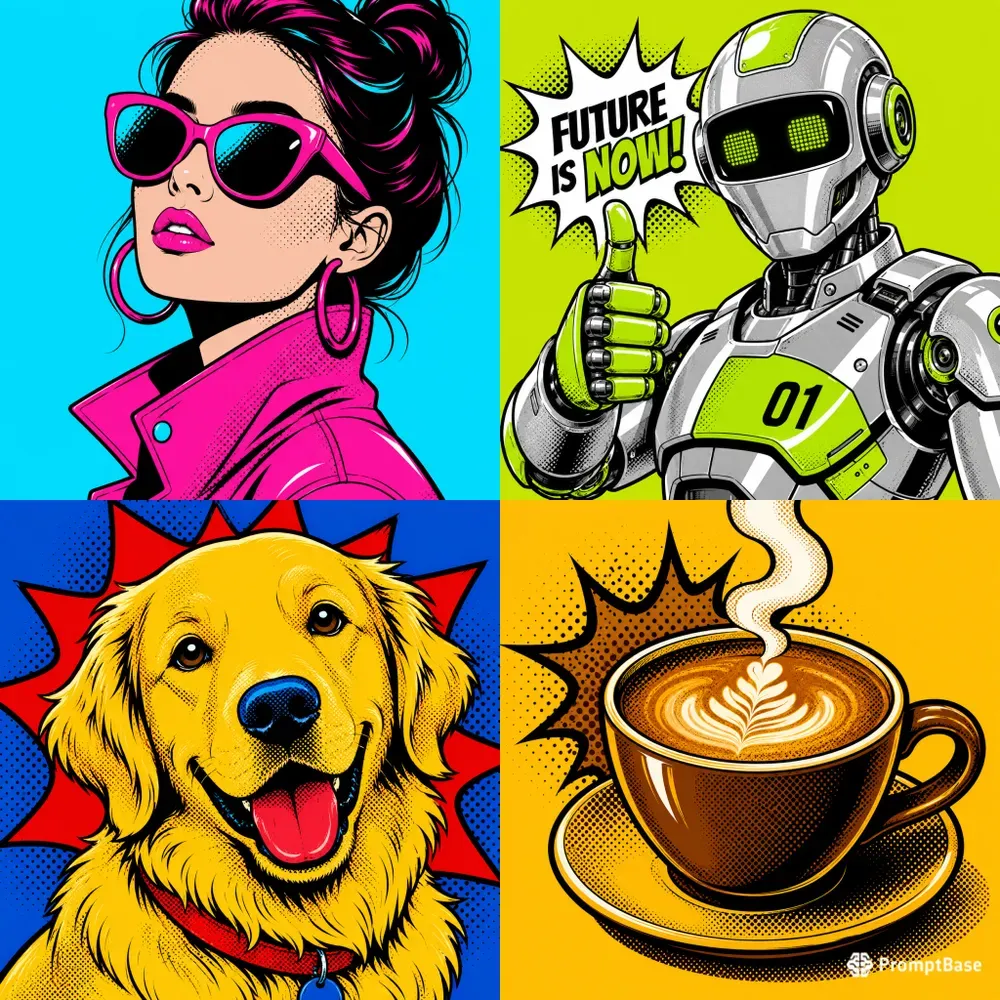 Professional Pop Art Style Portraits