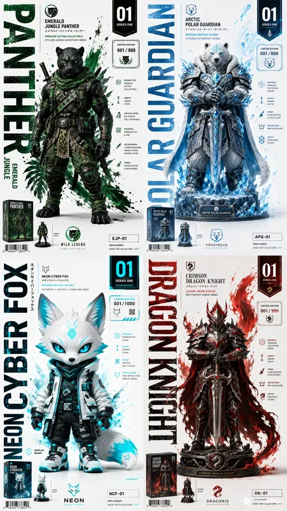 Collectible Character Launches