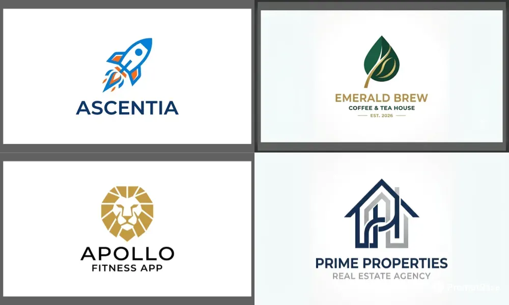 Minimalist Modern Startup Logos