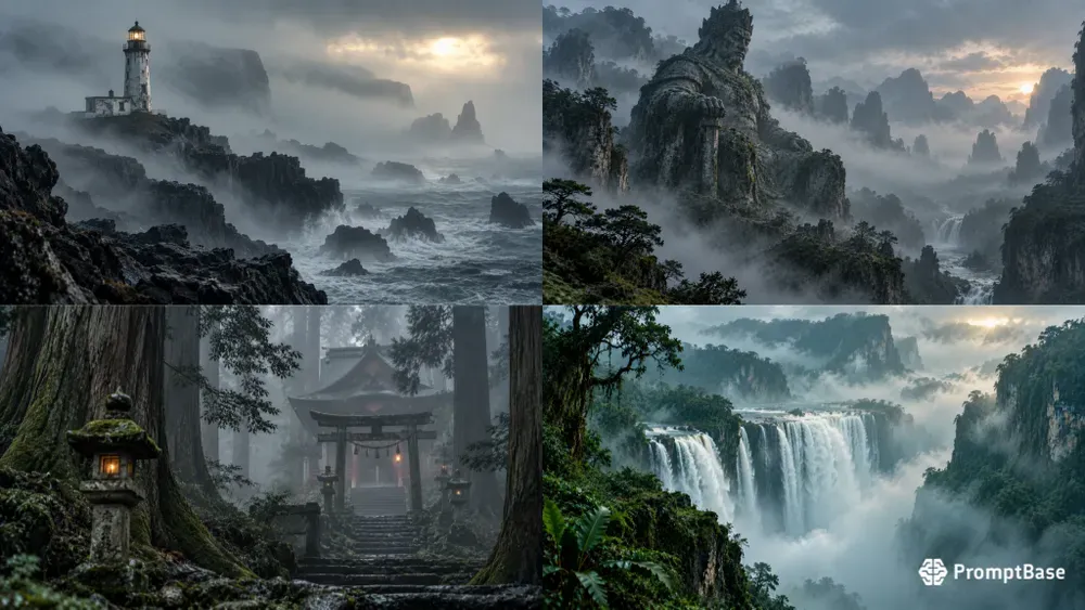 Through The Fog Photography