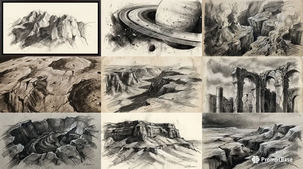 Charcoal Silverpoint Fine Art