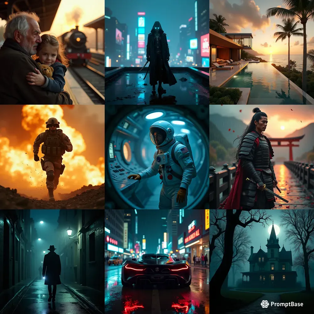 Hollywood Cinematic Photo Generator