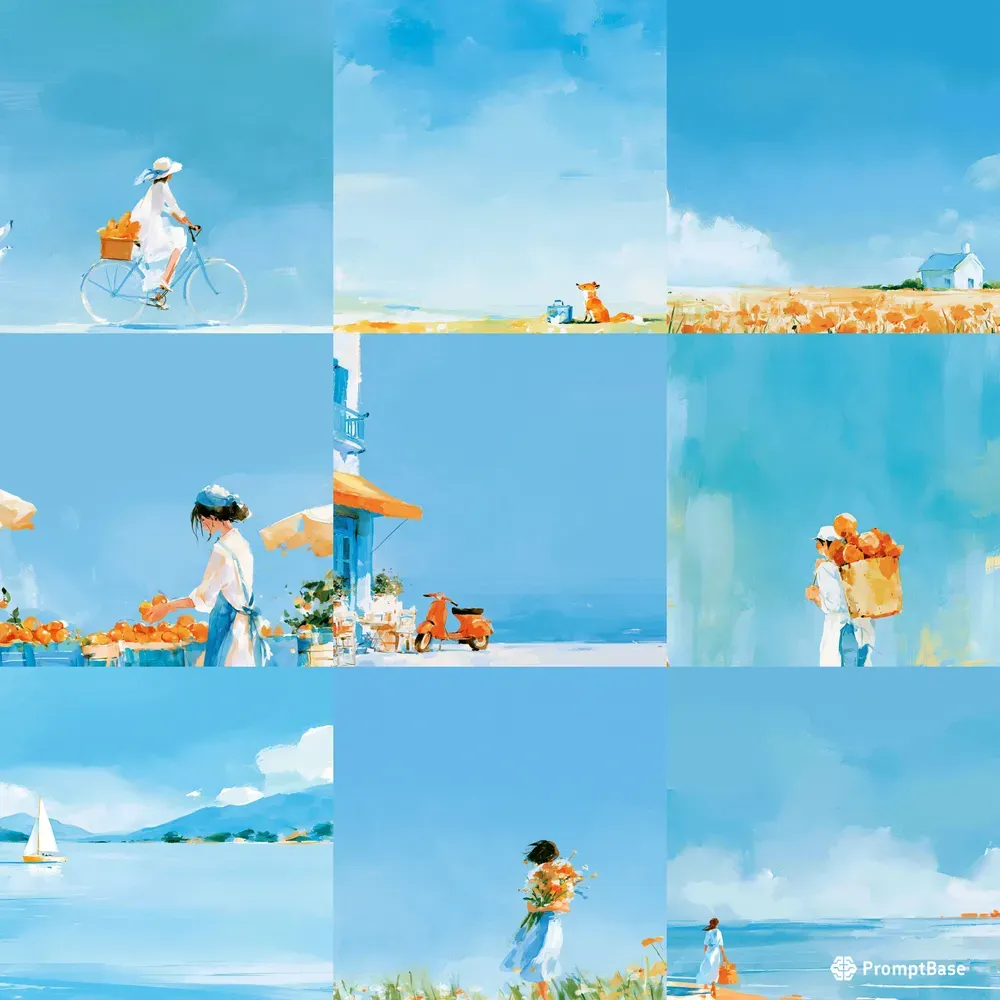 Airy Editorial Illustrations