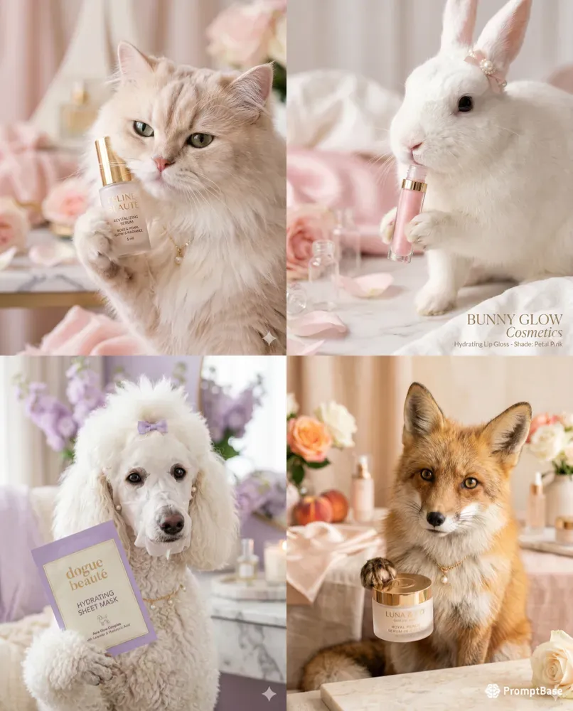 Funny Animal Beauty Influencers