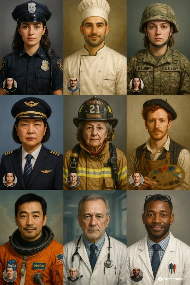 Job Outfit Portrait Creators