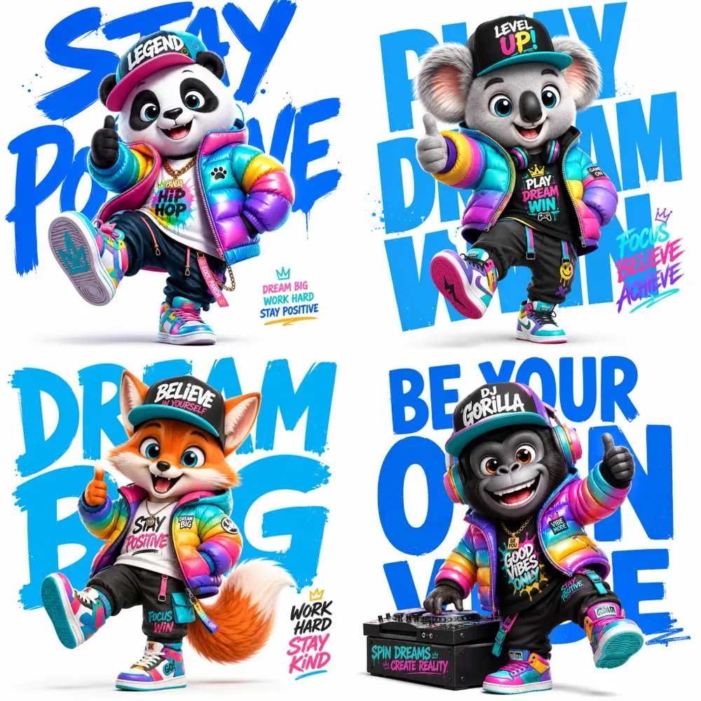 Urban Joy Pop Characters