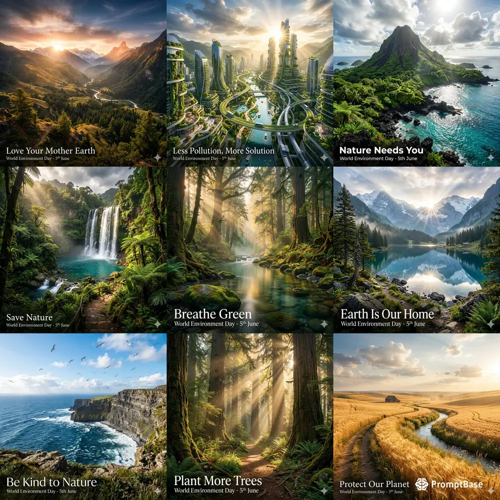 Environmental Awareness Posters
