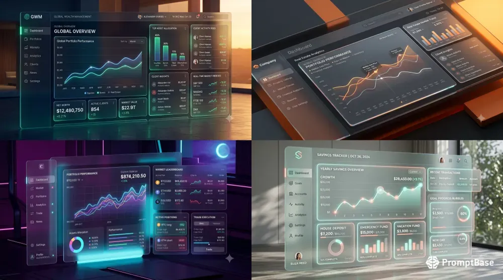 Modern Saas Dashboard UI Web Heroes