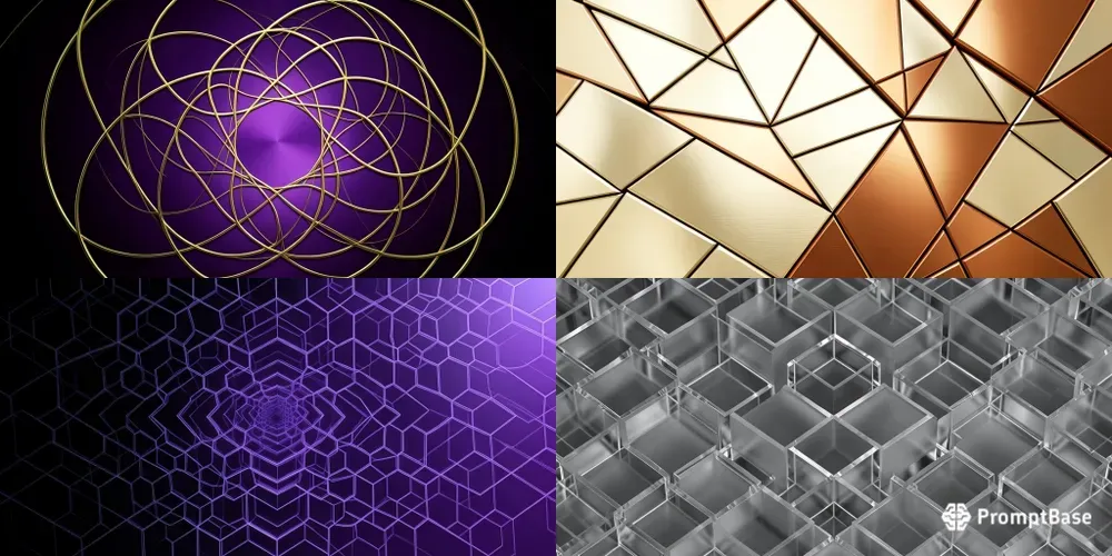 Geometry Abstract Background Generator