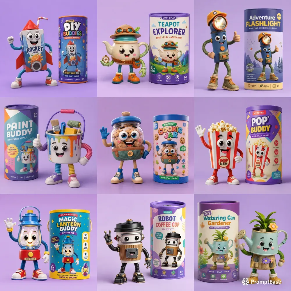DIY Toy Character Kits