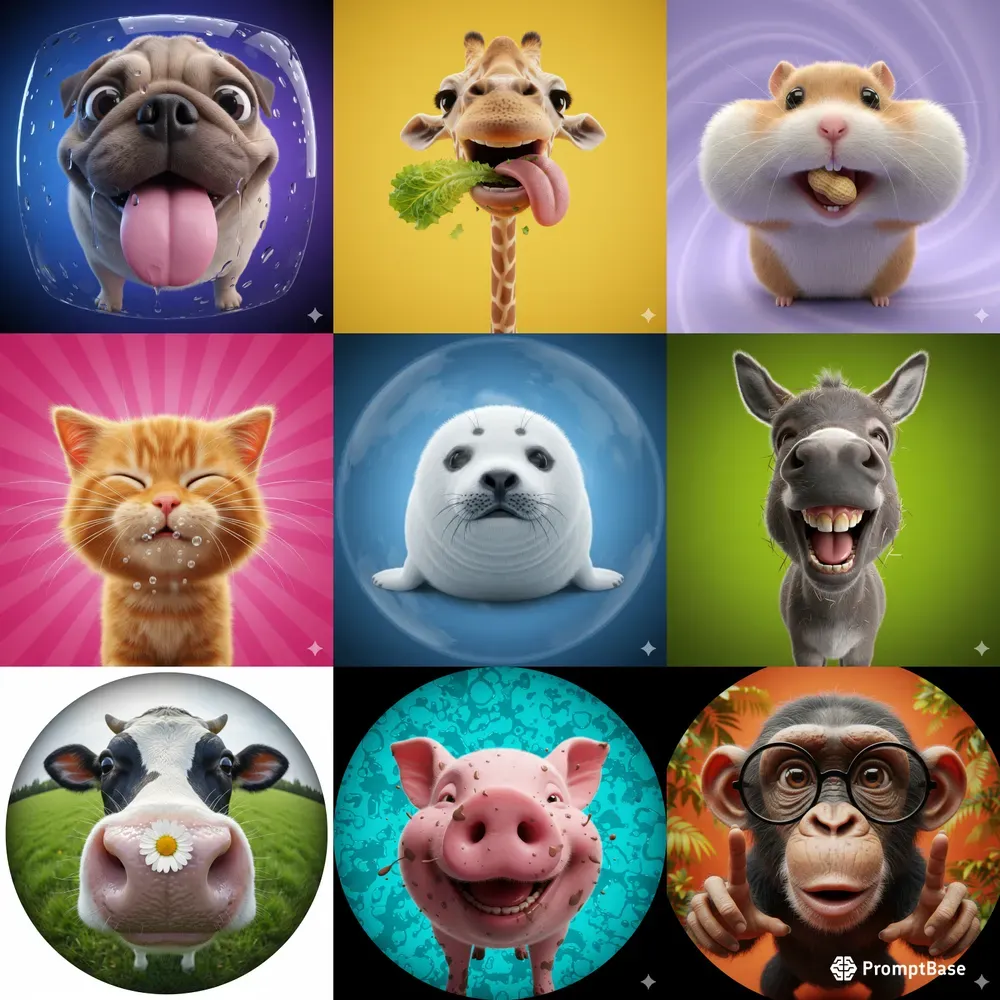 Derpy Wideangle Animals
