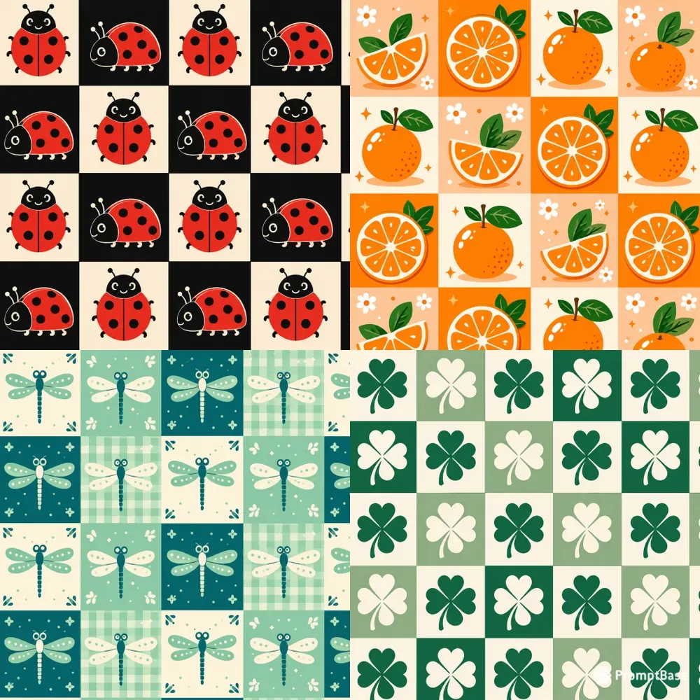 Retro Floral Patterns