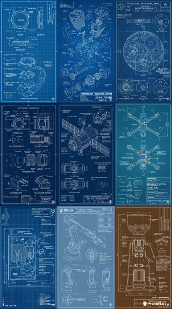 Blueprint Schematic Designs
