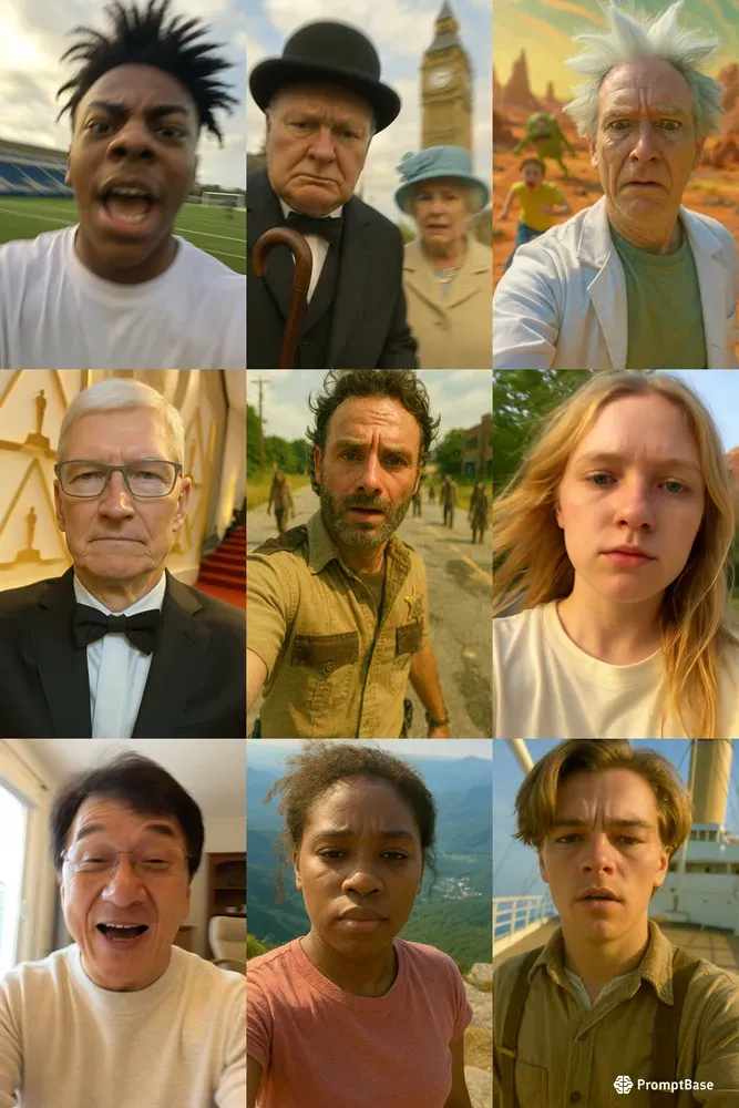 Imperfect Realistic Selfies