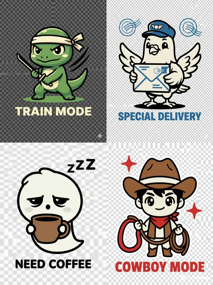 Chibi Tshirts Or Logo Designs To Print