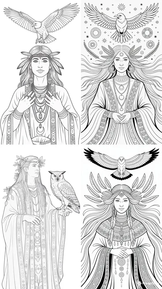 Mystical Shaman Majestic Animal Art