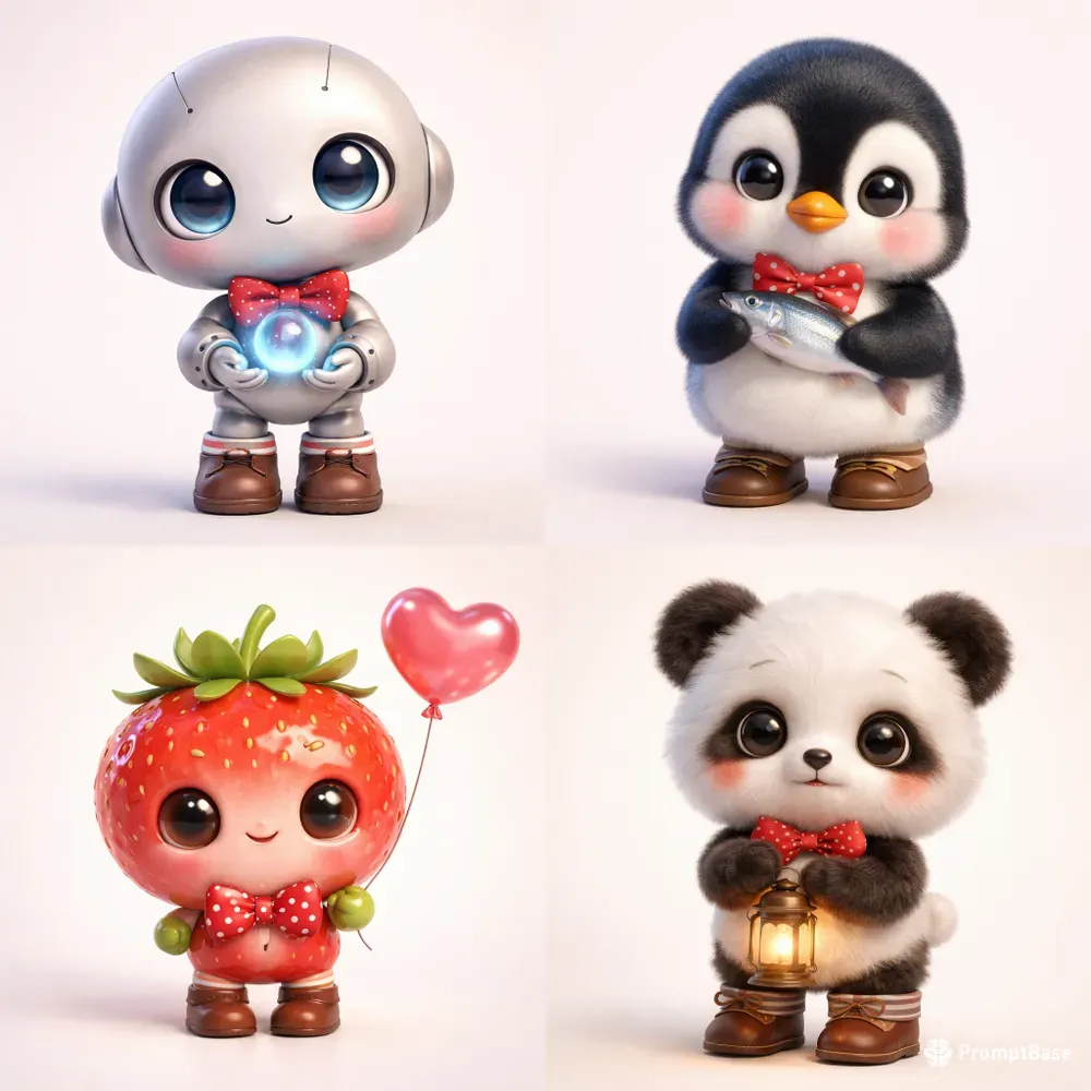 Premium 3D Chibi Characters