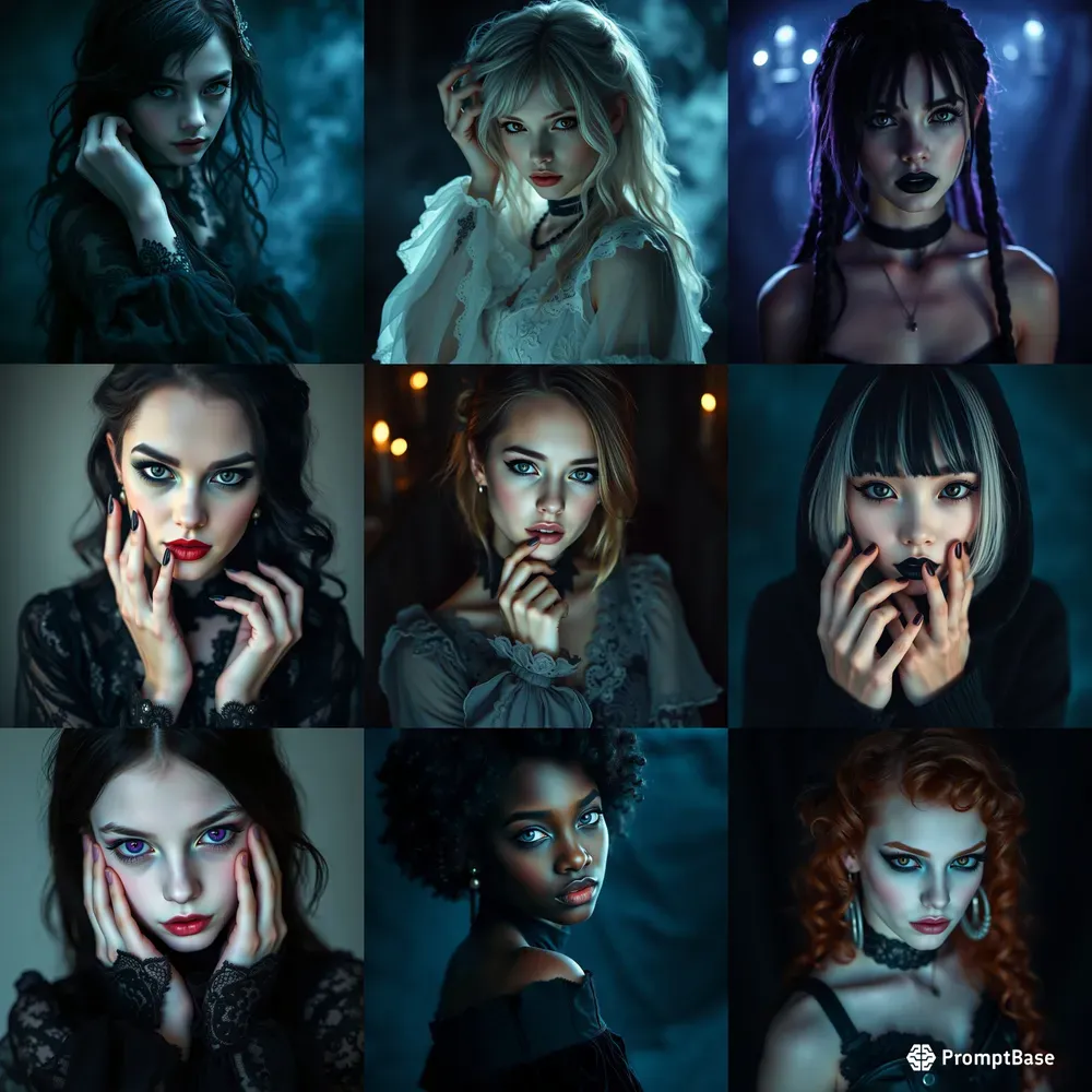 Goth Girl Portraits