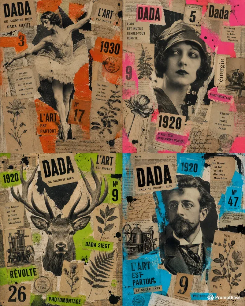 Dada Collages