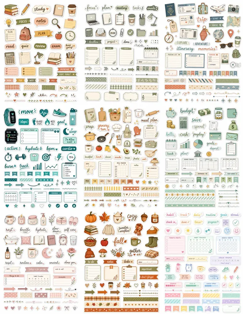 Mini Variety Sticker Sheet Makers