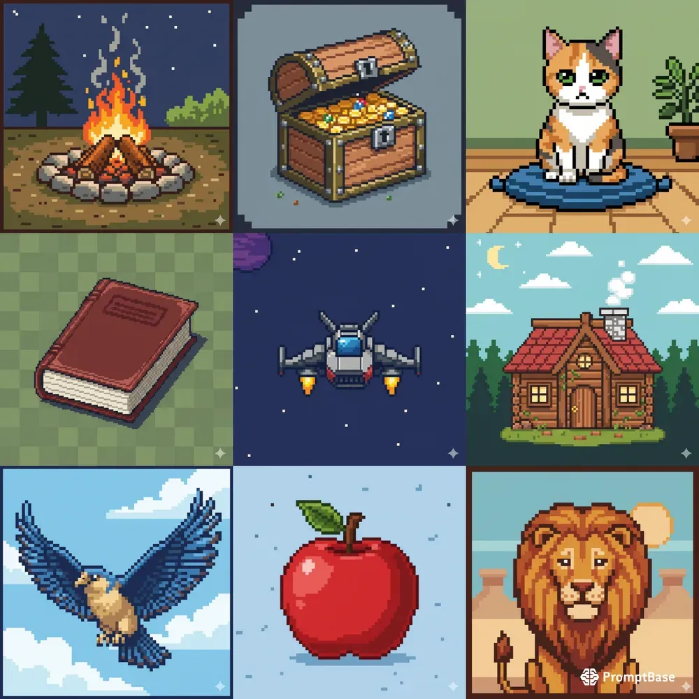 Retro Gamestyle Pixel Art Creators