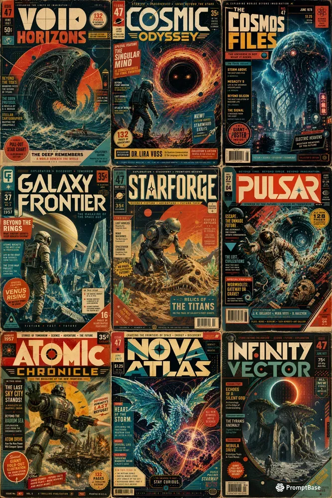 Pulp Science Fiction Covers