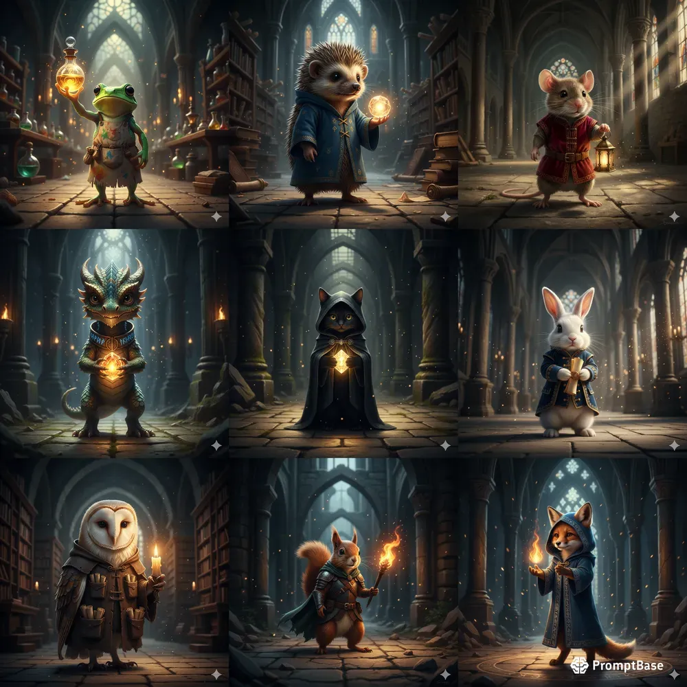 Magical Creature Cinematic Art
