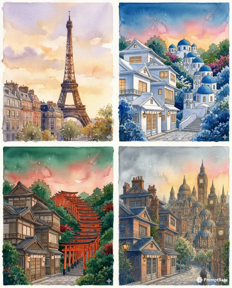 Premium World Destination Art Assets