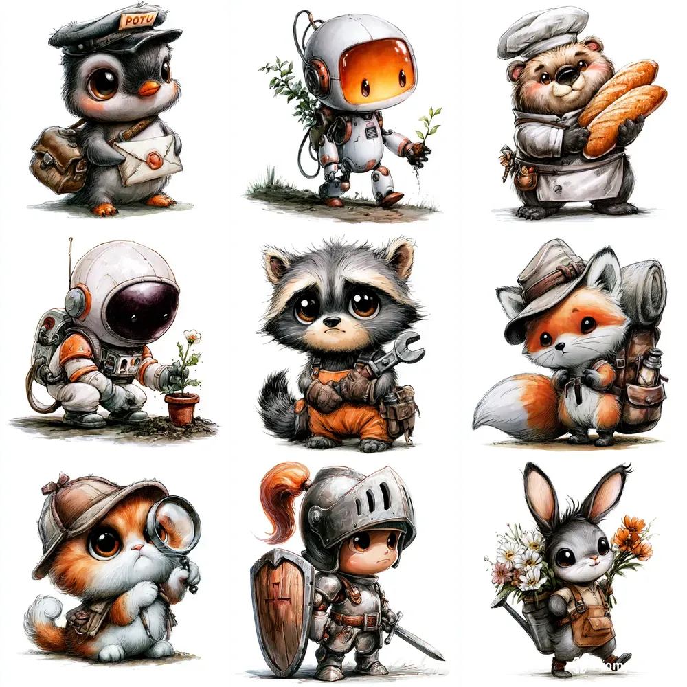 Cute Detailed Character Art