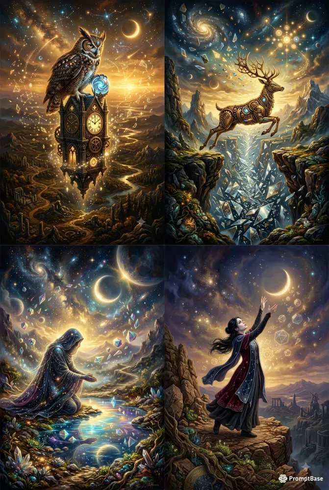 Mystical Surreal Dreamscapes