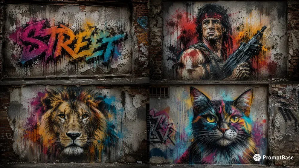 Street Canvas Art Generator