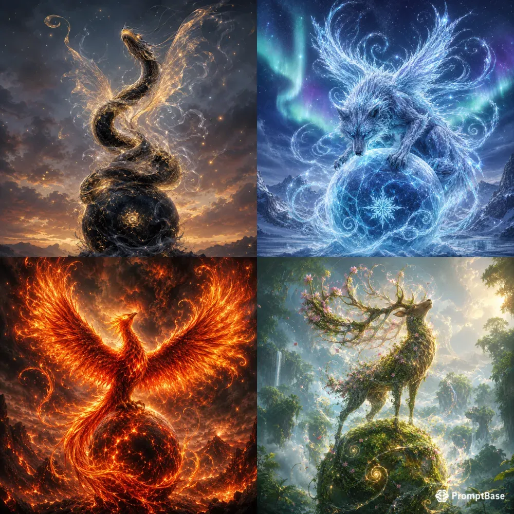 Spirits Formed From Elements