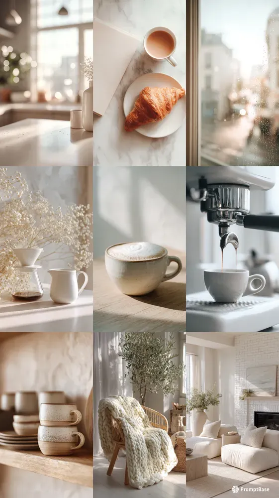 Cozy Coffee Cinematic Photos