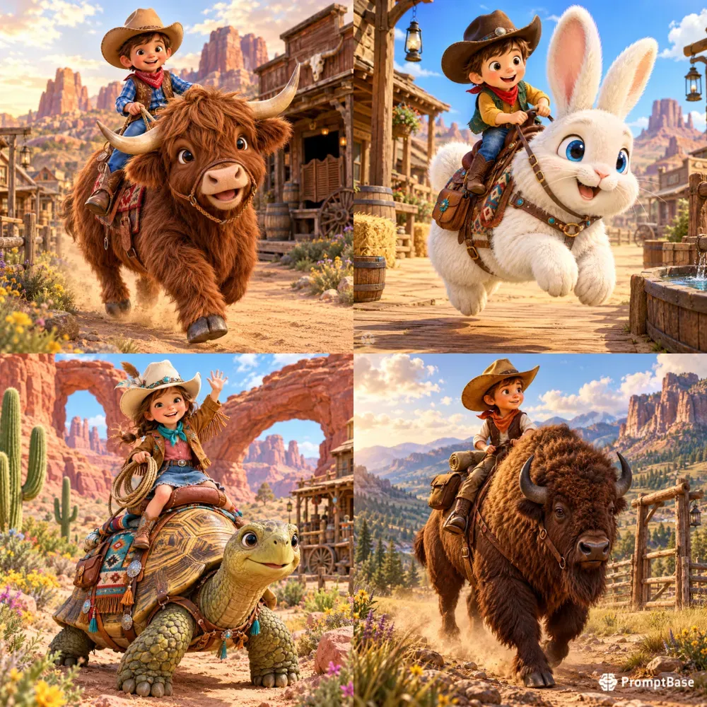 Little Cowboy Animal Adventures