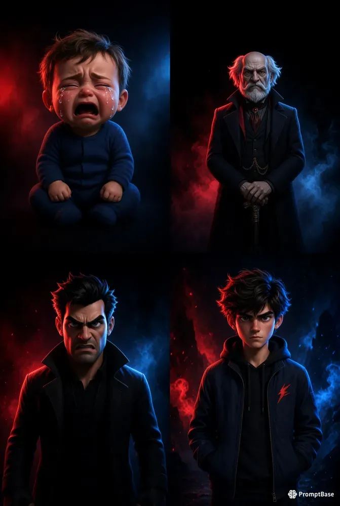 Cinematic Moody Character Portraits