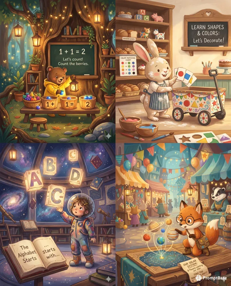 Tiny Tales Learning Illustrators