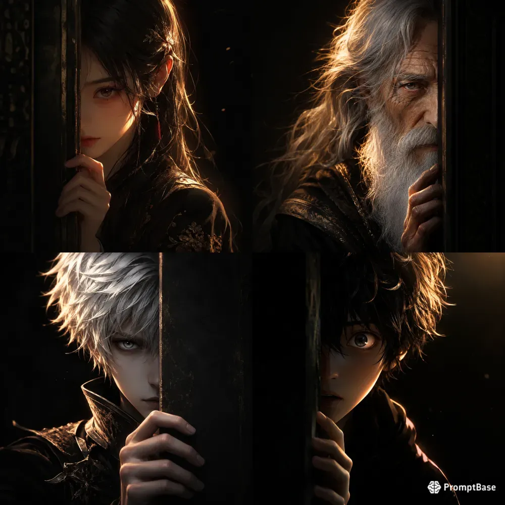 Cinematic Anime Style Digital Artworks