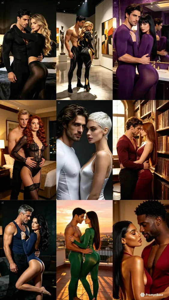 Sensual Couple Portraits