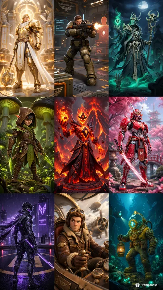 Stylized Mobile Game Characters