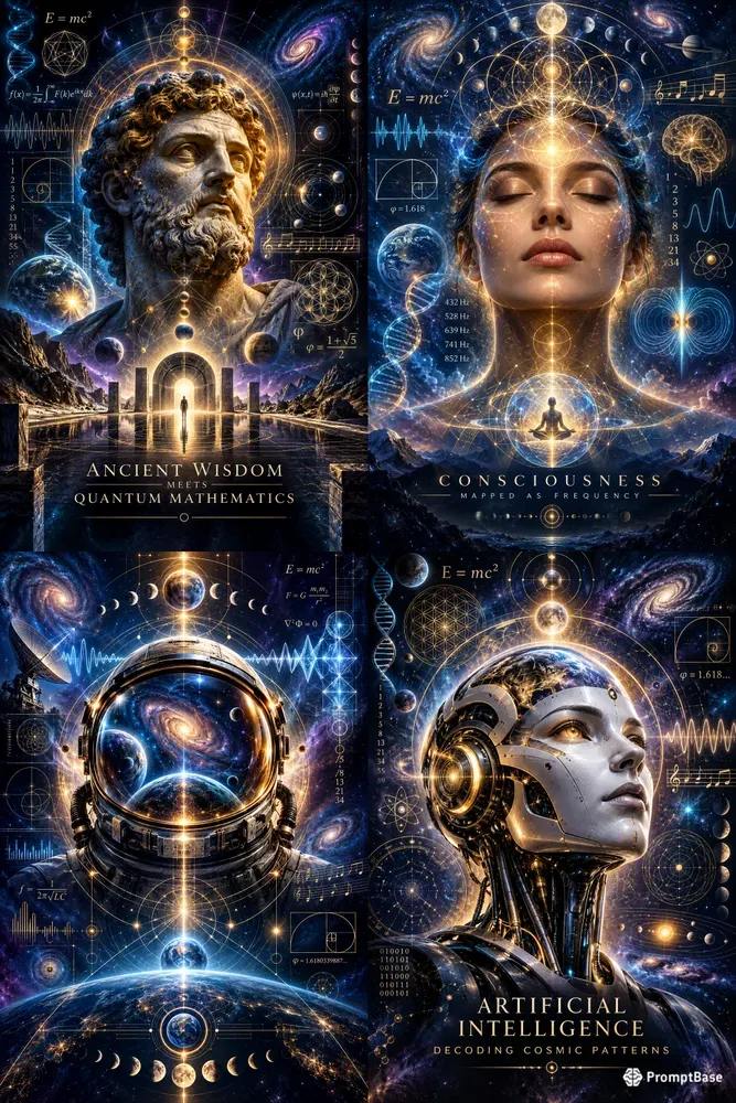 Mystical Frequency Portraits