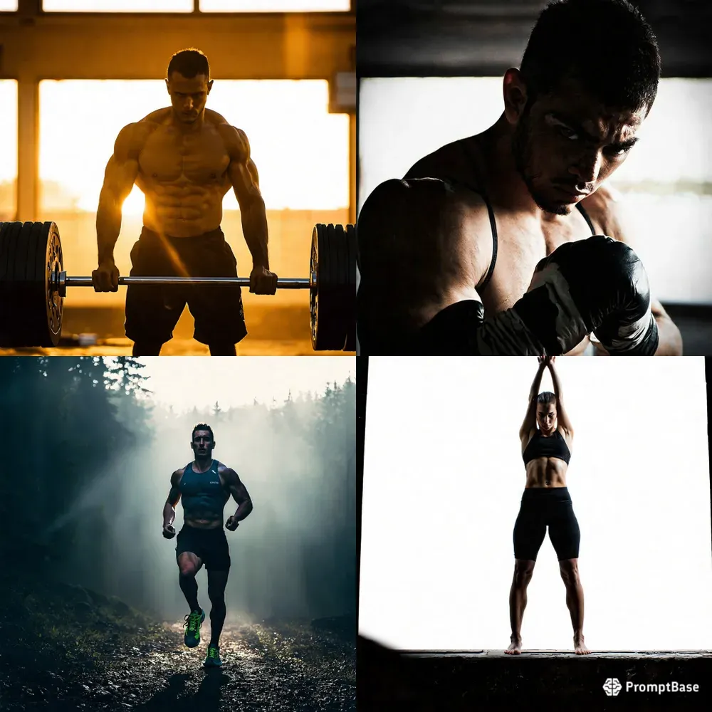 Motivational Fitness Photography