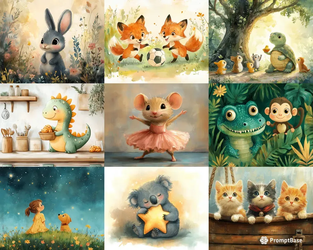 Childrens Book Illustration Generators