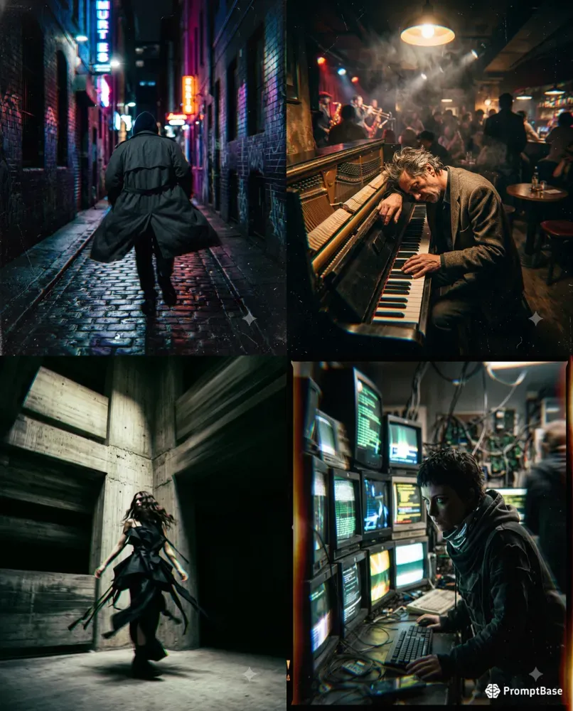 Distorted Cinematic Photos