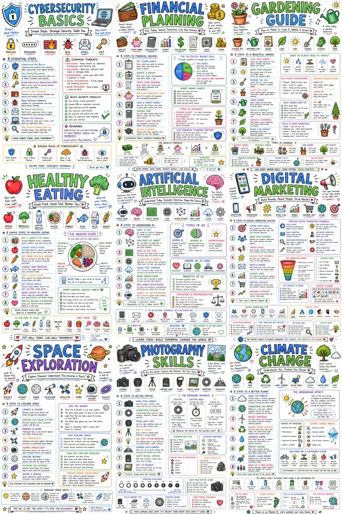 Creative Whiteboard Learning Guides
