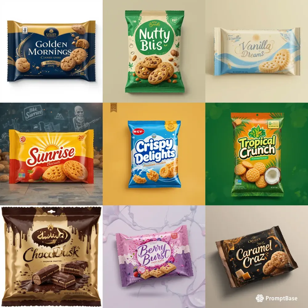 Snack Packaging Design Ideas