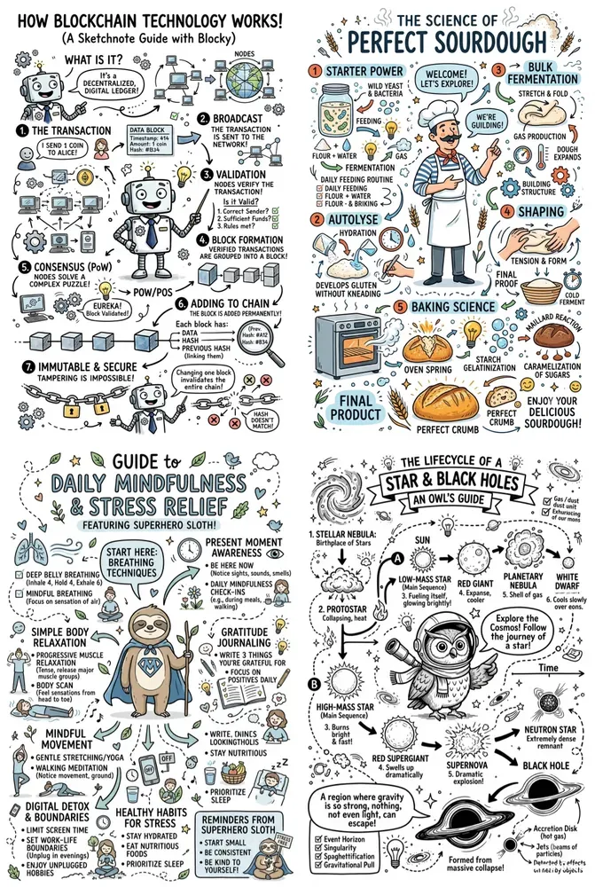 Sketchnote Infographics Generator