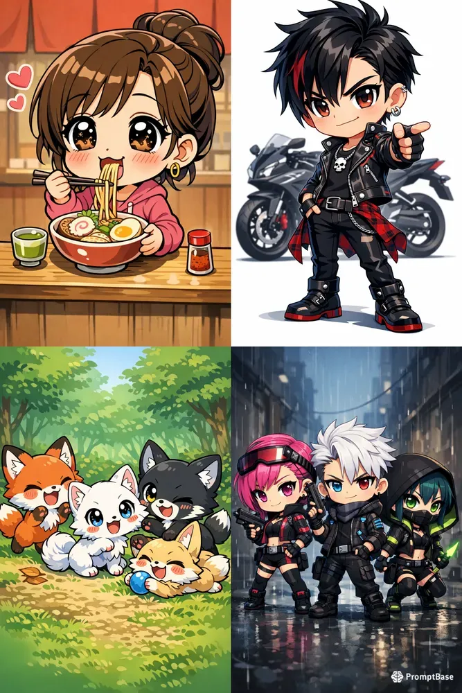 2 Chibi Style Bundles